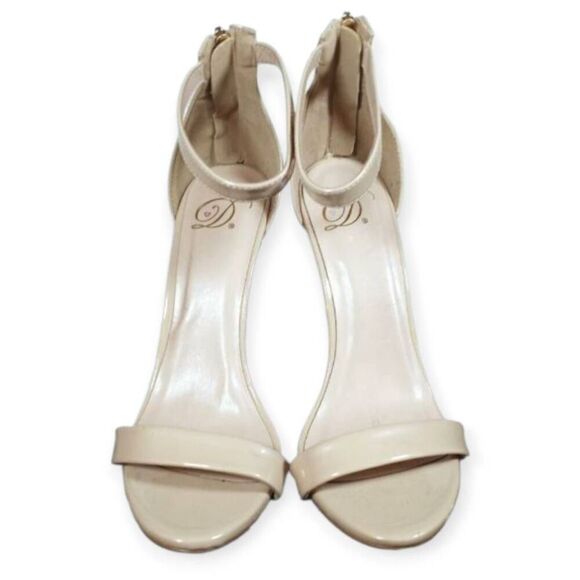 D NUDE SANDAL HEELS SZ.7.5 EUC - Picture 2 of 8